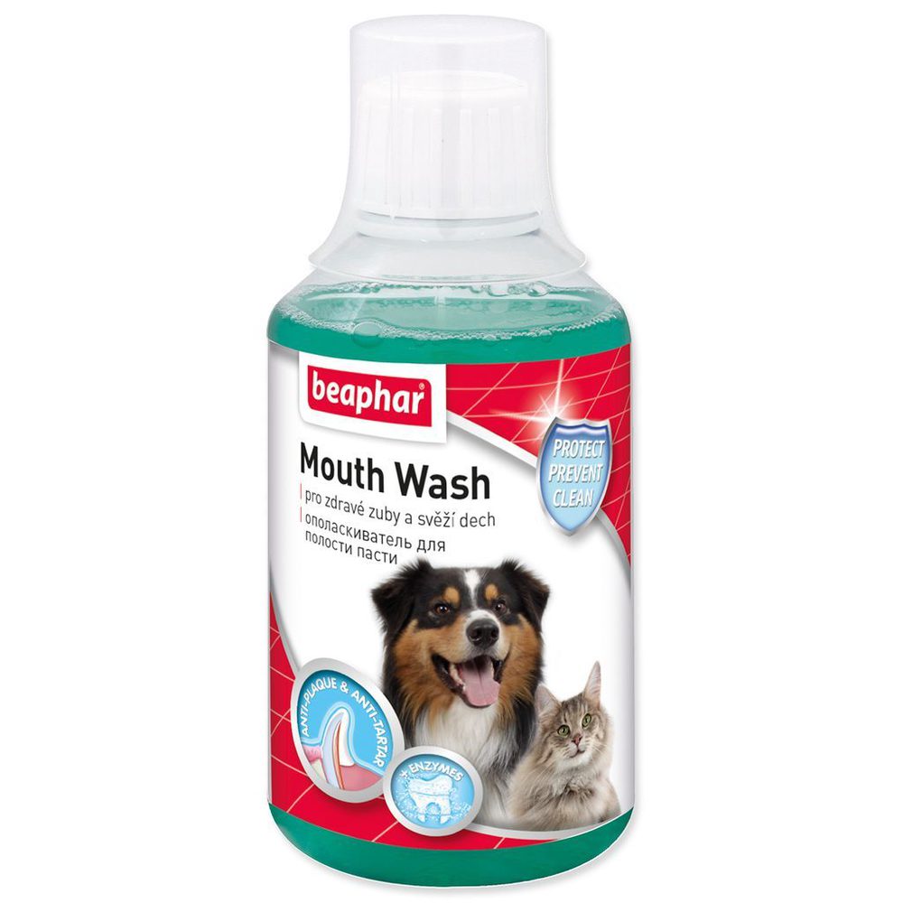 Фото Жидкость Beaphar Mouth Wash для чистки зубов 250 мл 