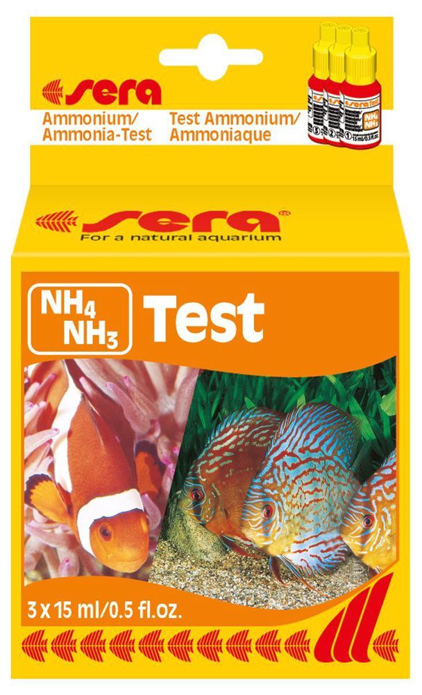 Фото Тест для воды Sera "NH4/NH3-Test", 15 мл 