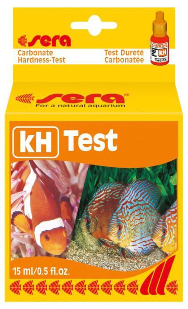 Фото Тест Sera для воды kH-Test карбонатная жесткость 15 мл 