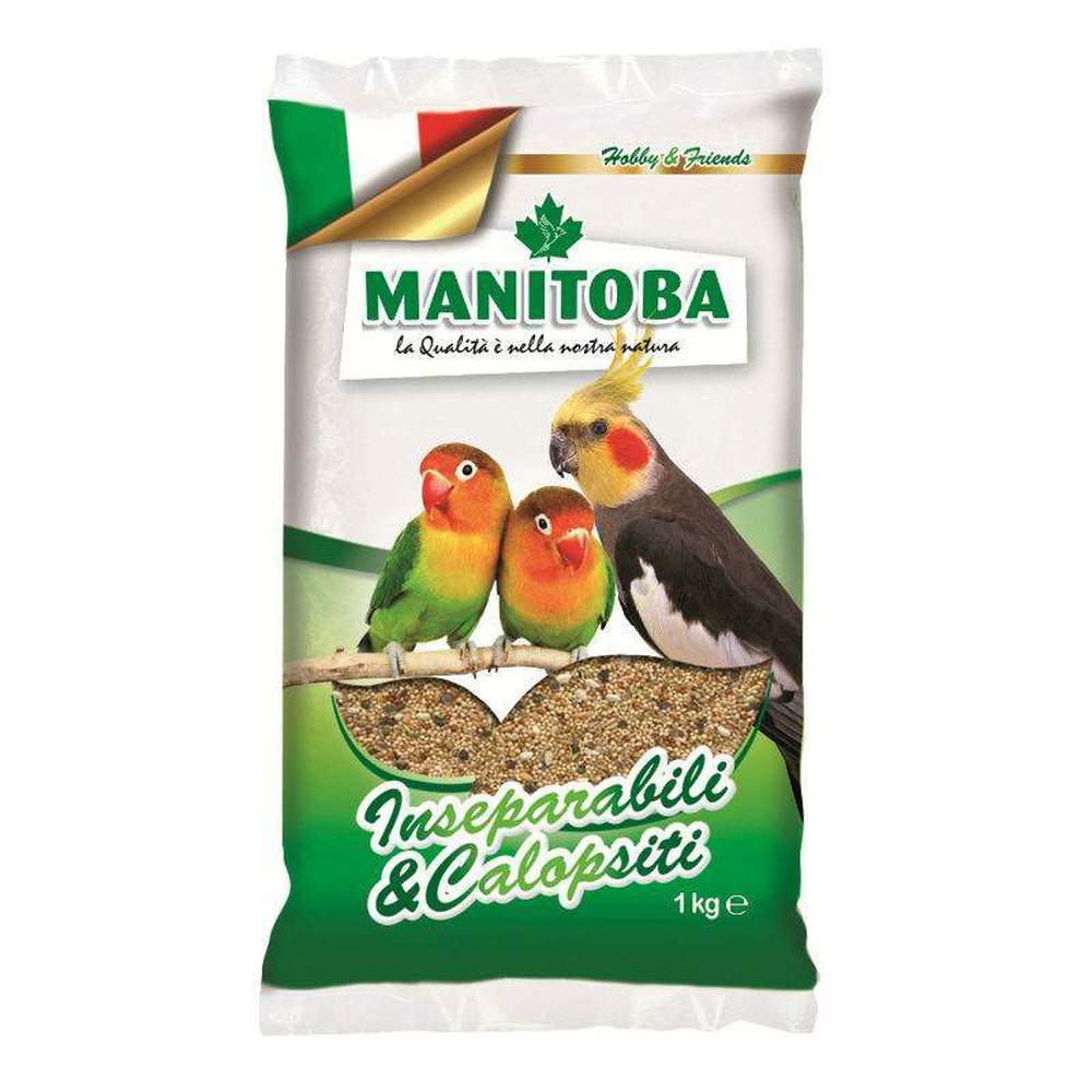 Фото Корм Manitoba зерновая смесь для средних попугаев 1 кг 