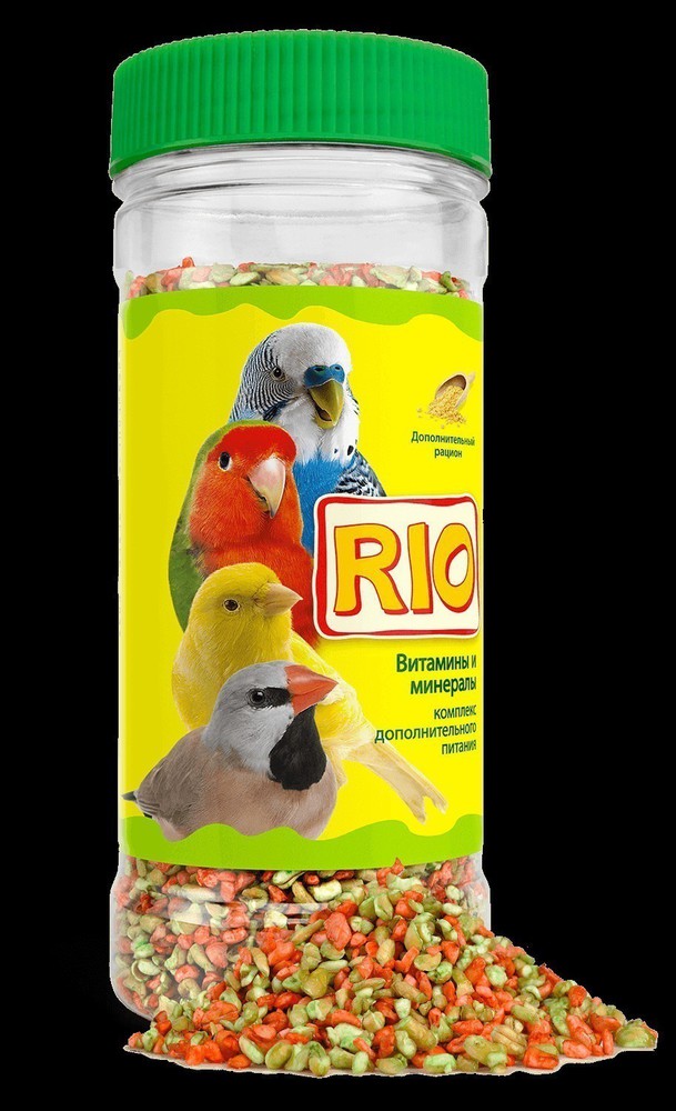 Фото Корм Rio минеральная смесь для птиц 0.52 кг 