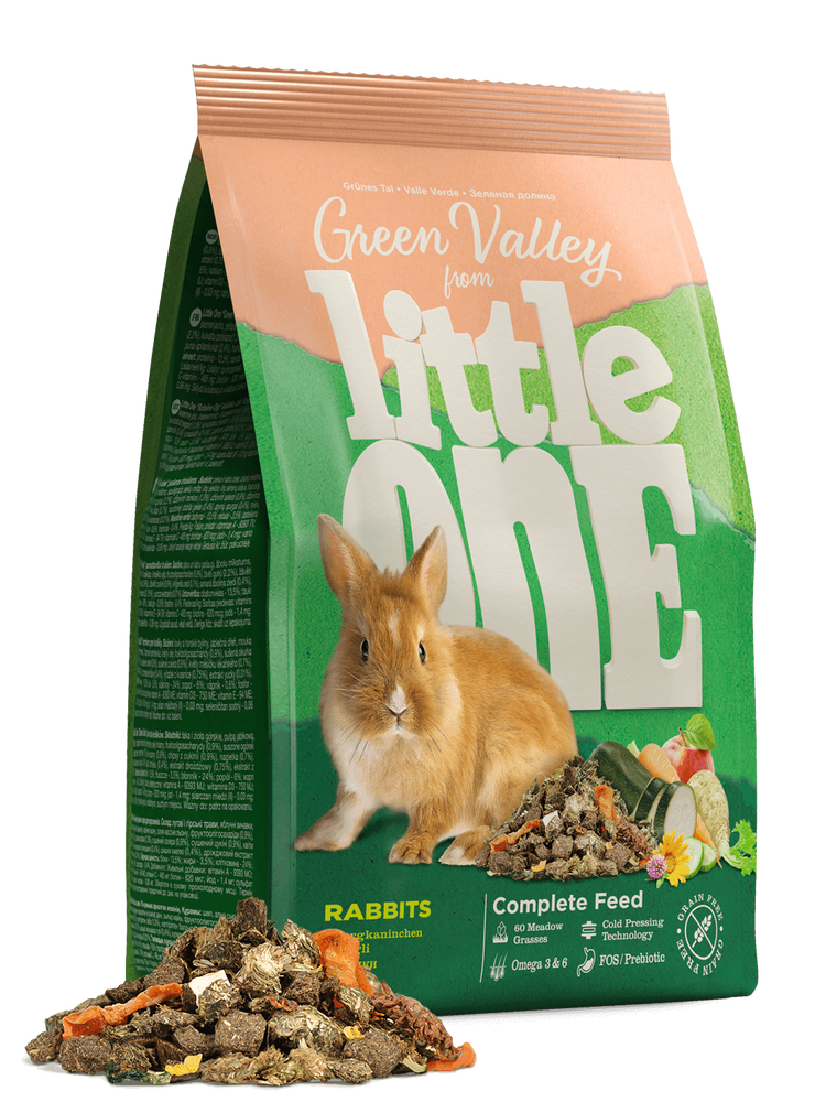 Фото Корм Little One "Зеленая долина" для кроликов 750 г 