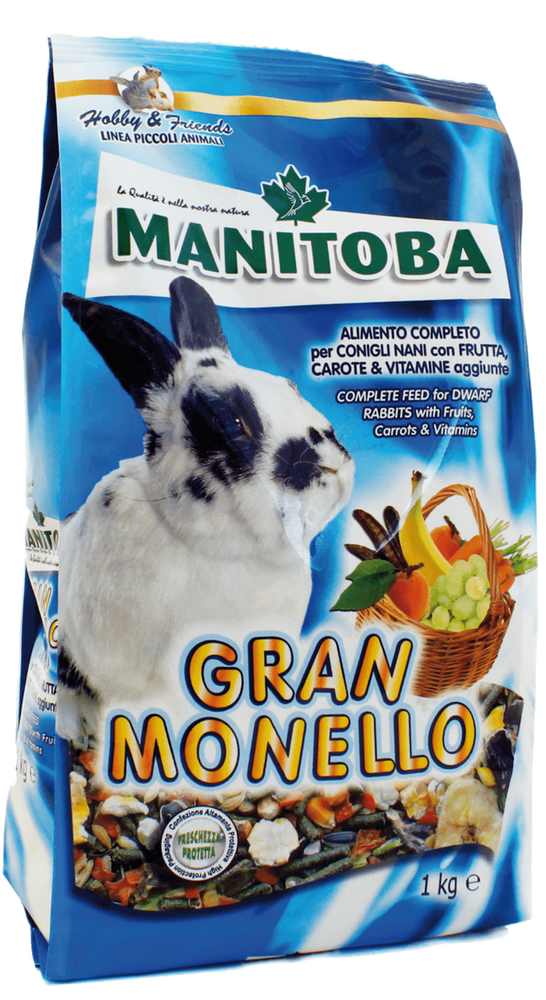 Фото Корм Manitoba Grab Monello питательный для кроликов 1 кг 