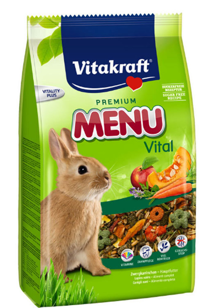 Фото Корм для кроликов Vitakraft "Menu Vital", 500 г