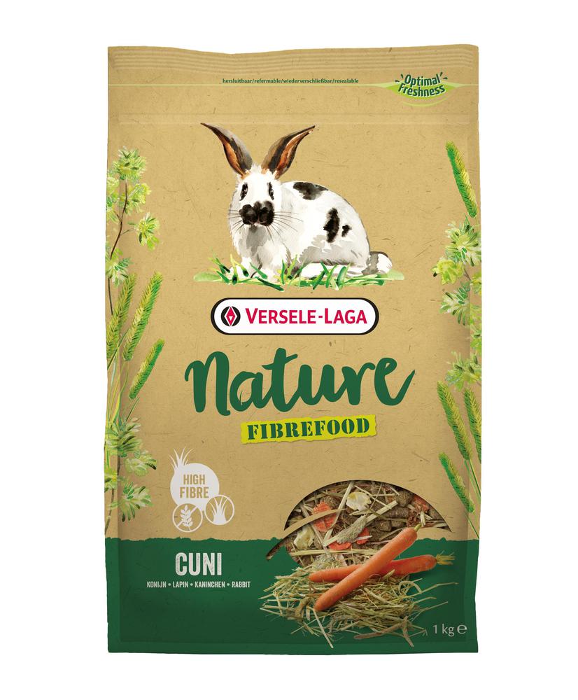 Фото Корм Versele-Laga Cuni Fibrefood Nature New для кроликов 1 кг 