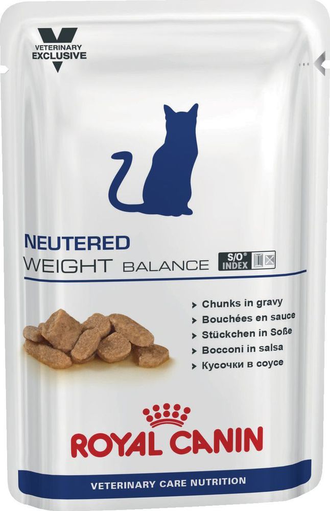 Фото Пауч Royal Canin "Neutered Weight Balance" для стерилизованных кошек, склонных к ожирению, 100 г 