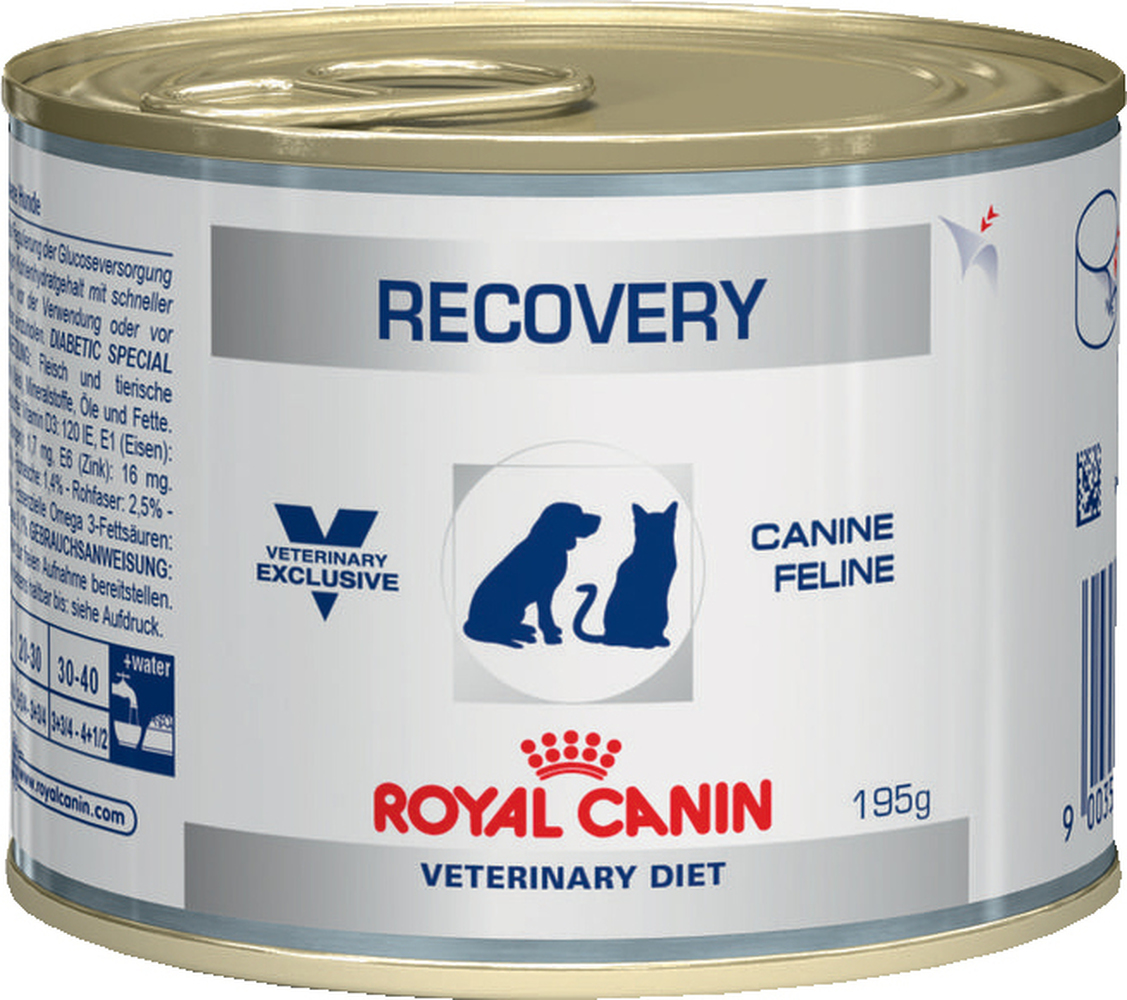 Фото Паштет Royal Canin "Recovery" при анорексии и в период выздоровления, 195 г 