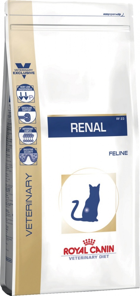 Фото Сухой корм Royal Canin "Renal RF-23" для кошек с хронической почечной недостаточностью 