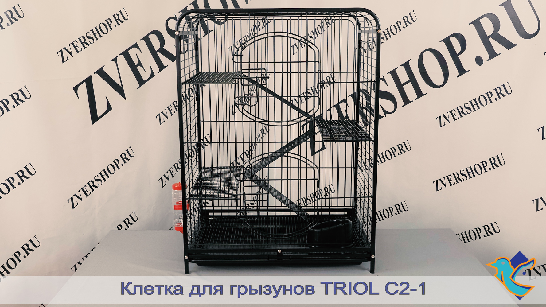 Фото Клетка Triol для грызунов C2-1 (64*43,5*92,5 см)