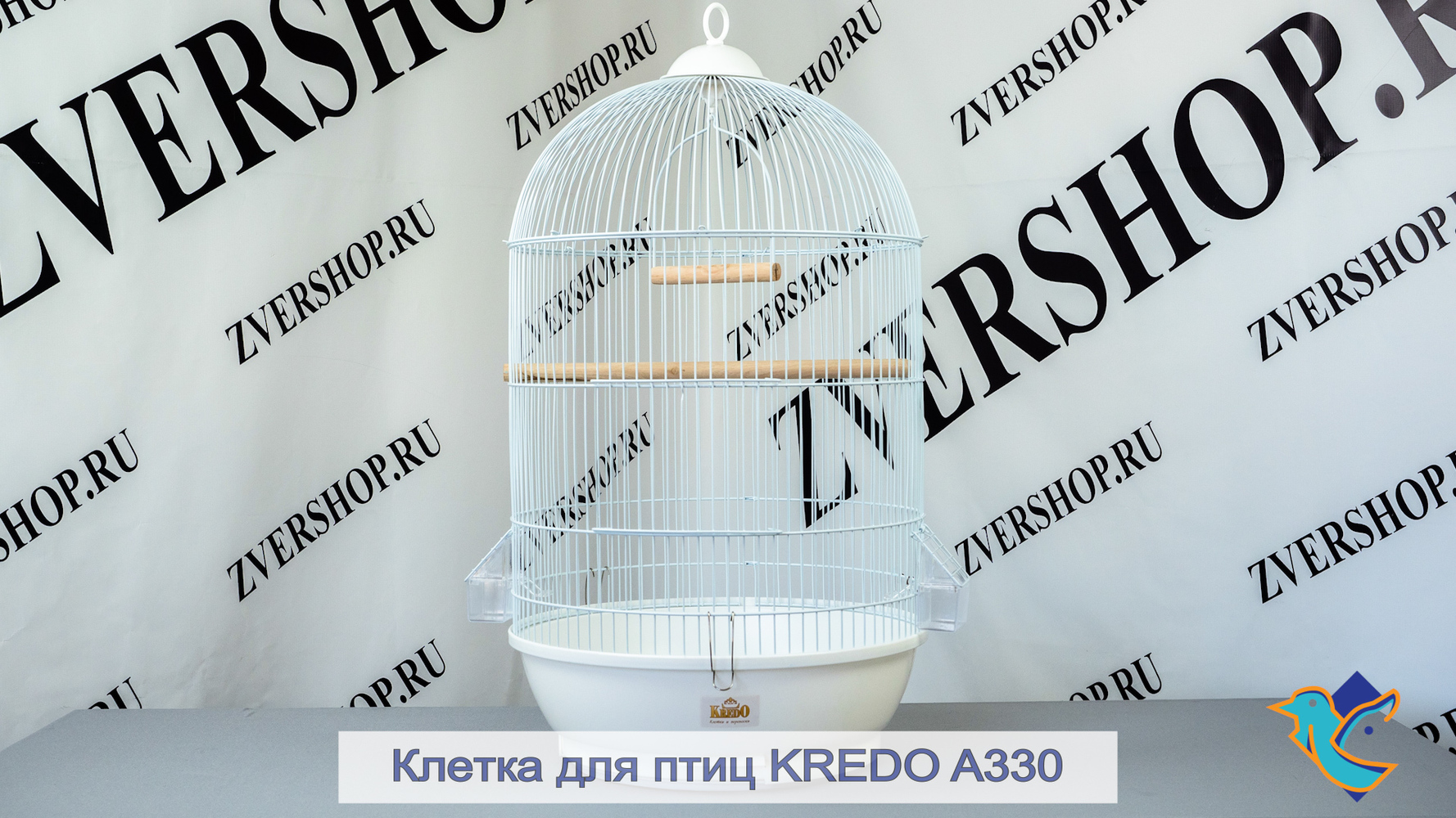 Фото Клетка Kredo для птиц A330 (40*71 см) 