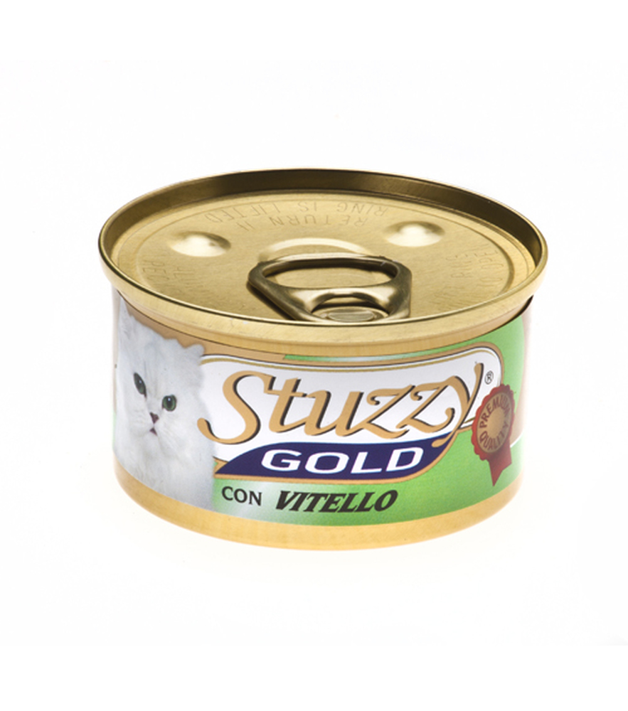 Фото Консервы Stuzzy Gold для кошек мусс с телятиной 85 г 