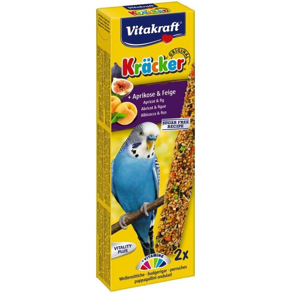 Фото Крекеры Vitakraft для волнистых попугаев 2 шт фруктовые