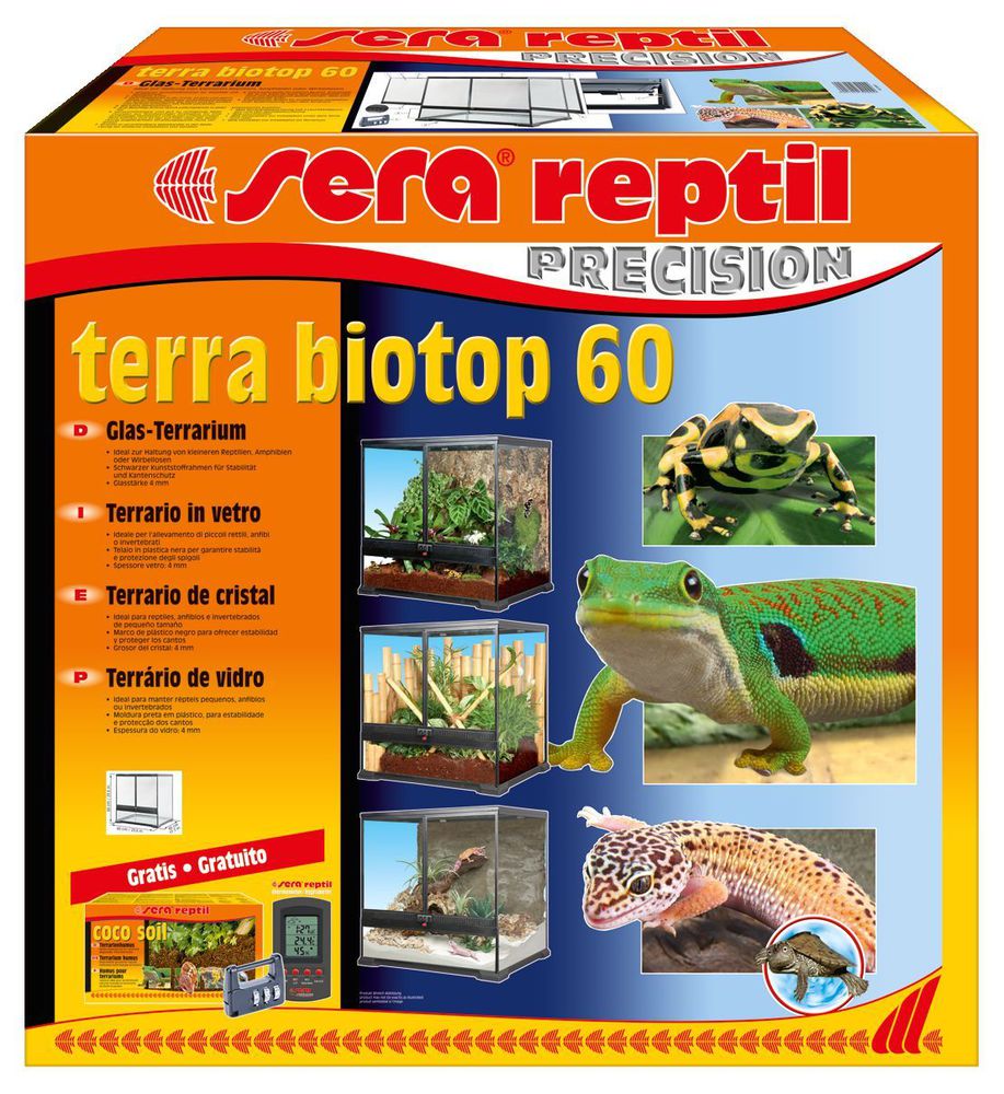 Фото Террариум Sera Biotop Reptil Terra 60x45x60 см 
