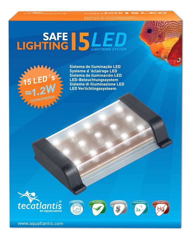 Фото Светодиодный светильник Aquatlantis LED 15 для аквариумов Ma Petite Ferme 8 и NanoFasion Vision L 
