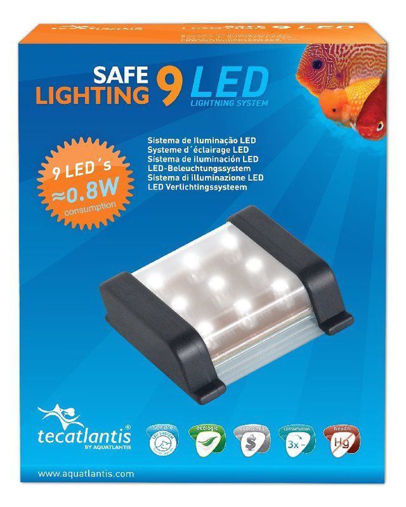 Фото Светодиодный светильник Aquatlantis LED 9 для аквариумов NanoFacion Vision 1 и NanoFasion Vision 2 