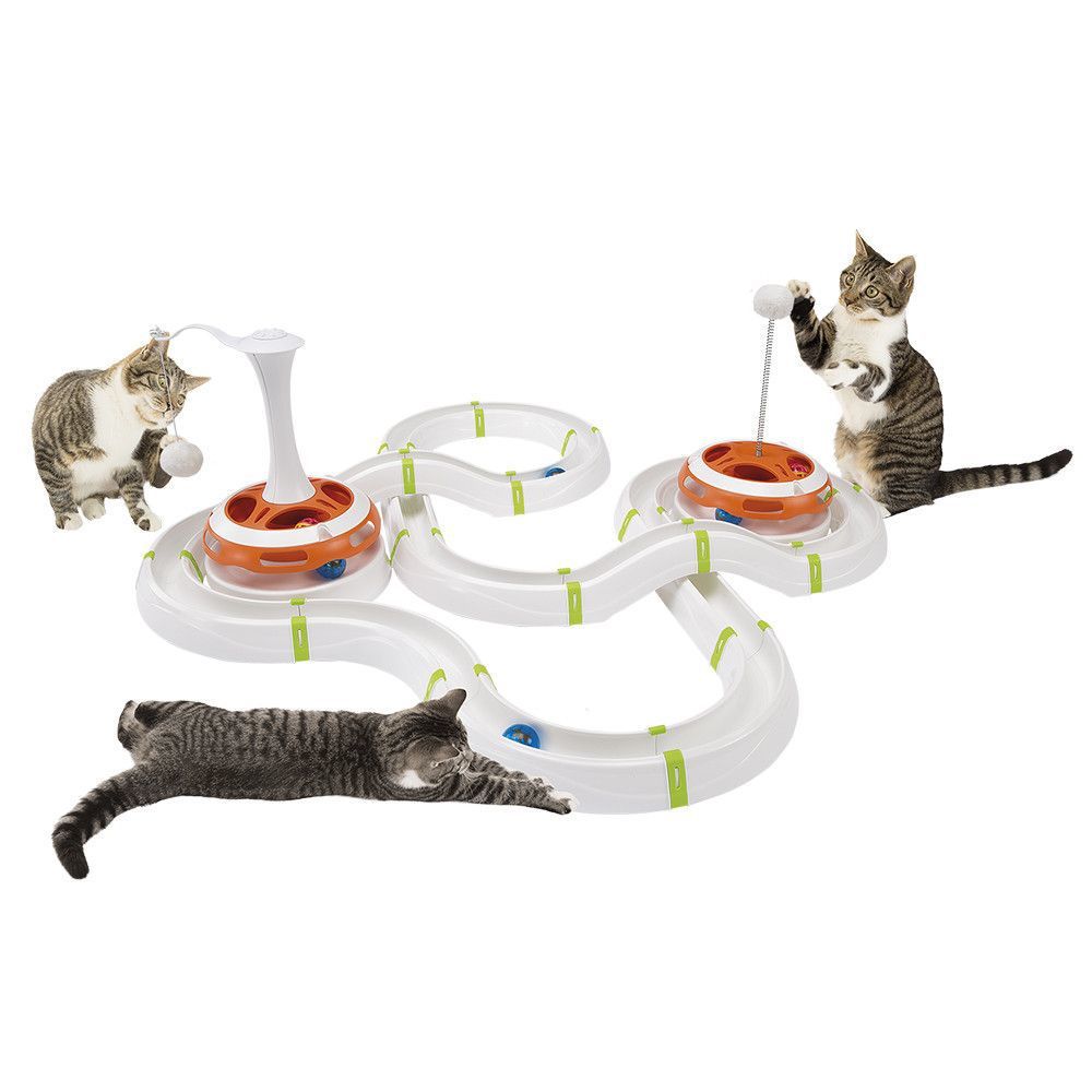 Фото Интерактивная игрушка Ferplast Vertigo для кошек 24*24*36,5 см 