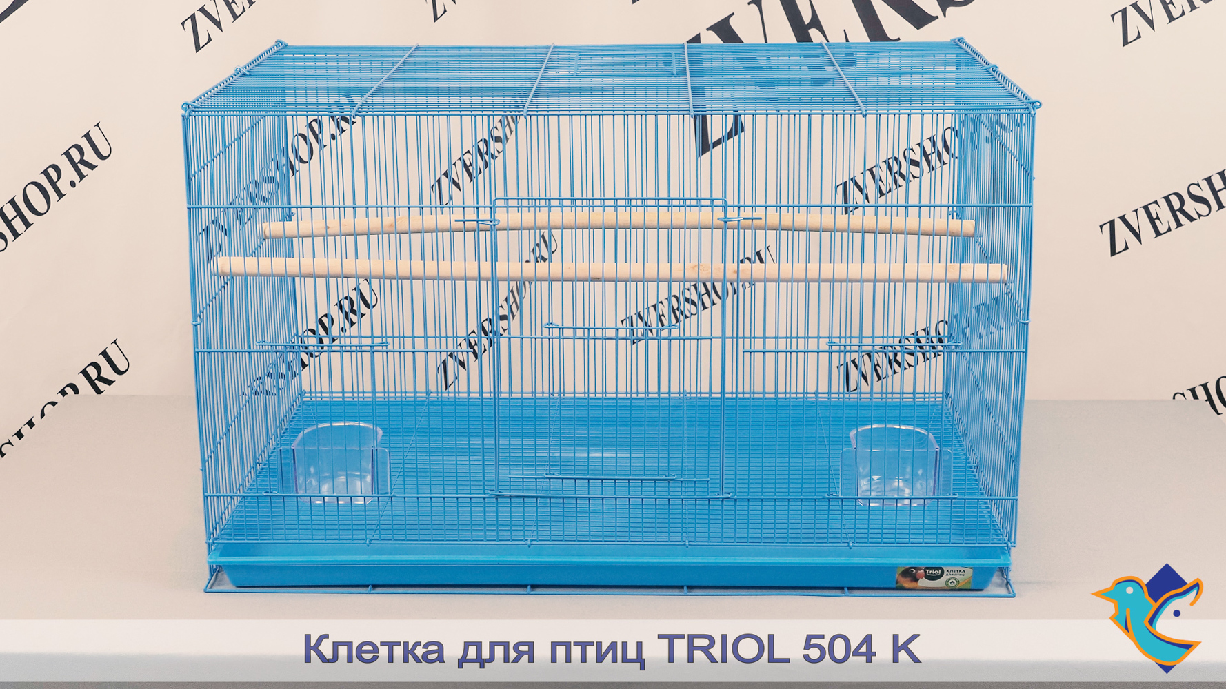 Фото Клетка Тriol для птиц 504 К (76*46*45,5 см)