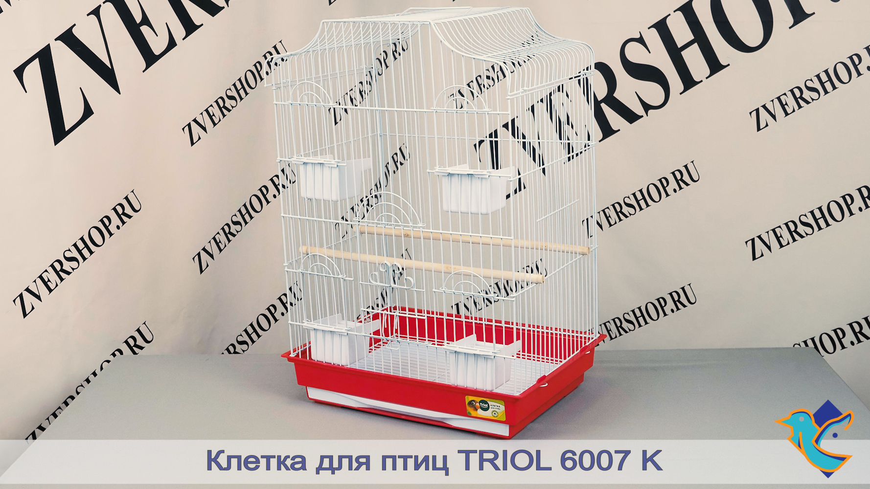 Фото Клетка Triol для птиц 6007 К (47,5*36*68 см)