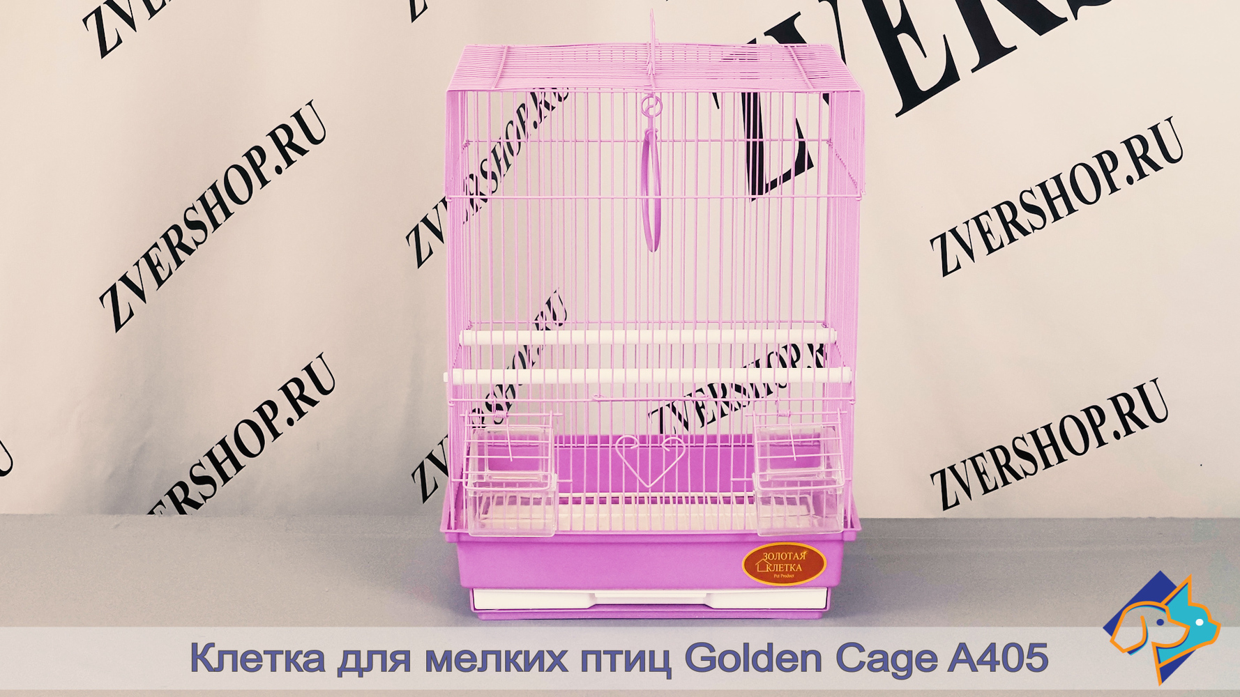 Фото Клетка Golden cage A405 для мелких птиц (35*28*43 см)