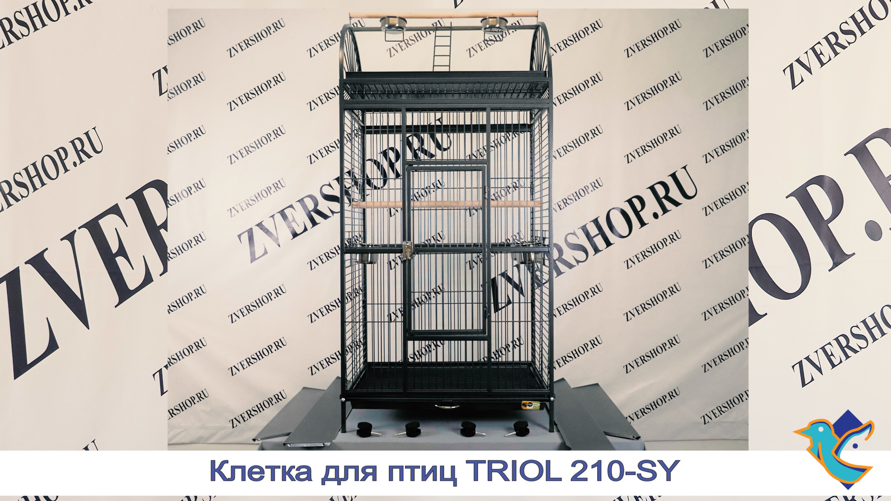 Фото Клетка Triol для птиц SY210 (81*58.5*176 см) 