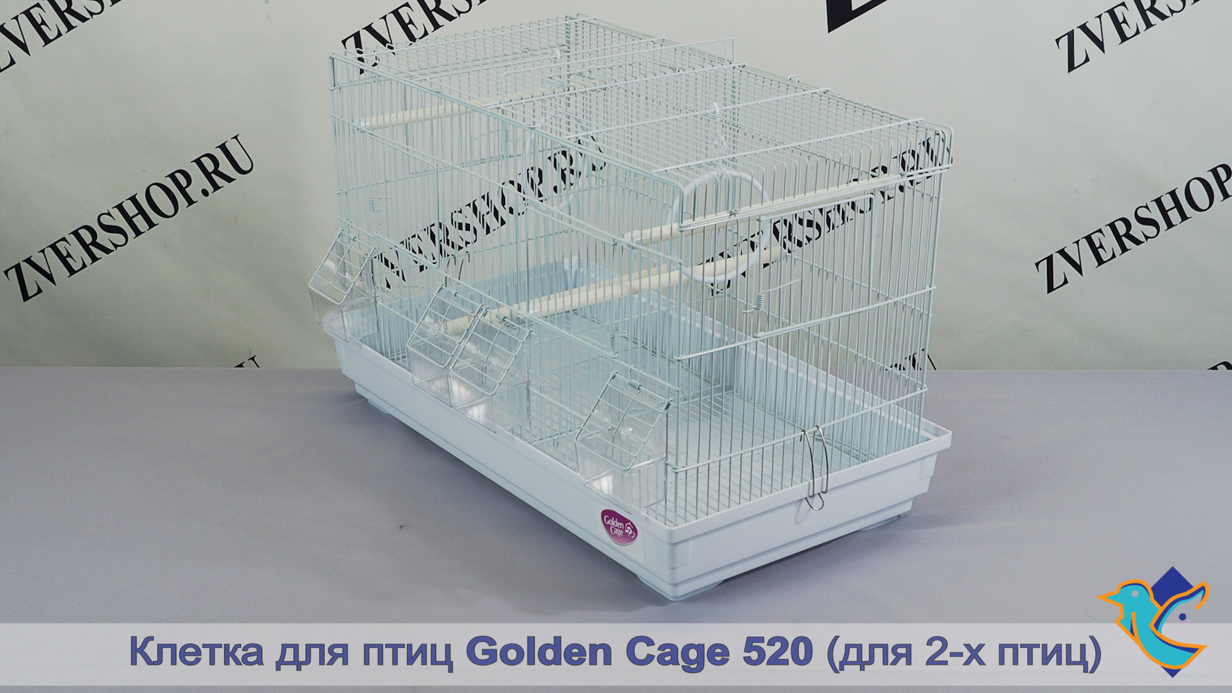 Фото Клетка Golden cage для птиц 520 58*32*37 см 