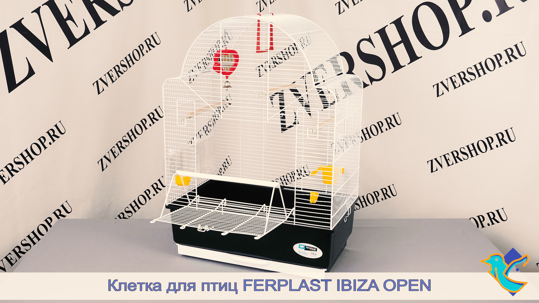 Фото Клетка для птиц Ibiza Open от Ferplast (49,5*30*69 см)