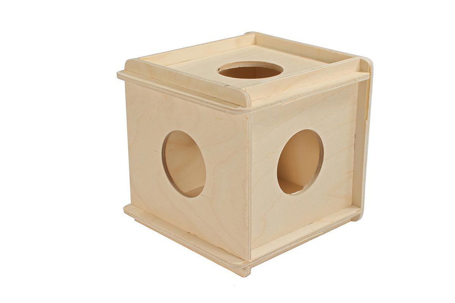 Фото Игрушка Дарэлл для грызунов кубик деревянный  
