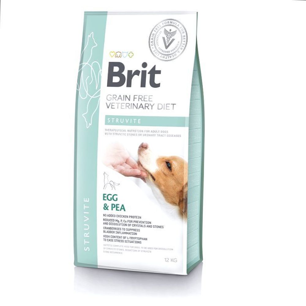 Фото Brit Veterinary Diet Dog Grain free Struvite беззерновая диета при струвитном типе МКБ 