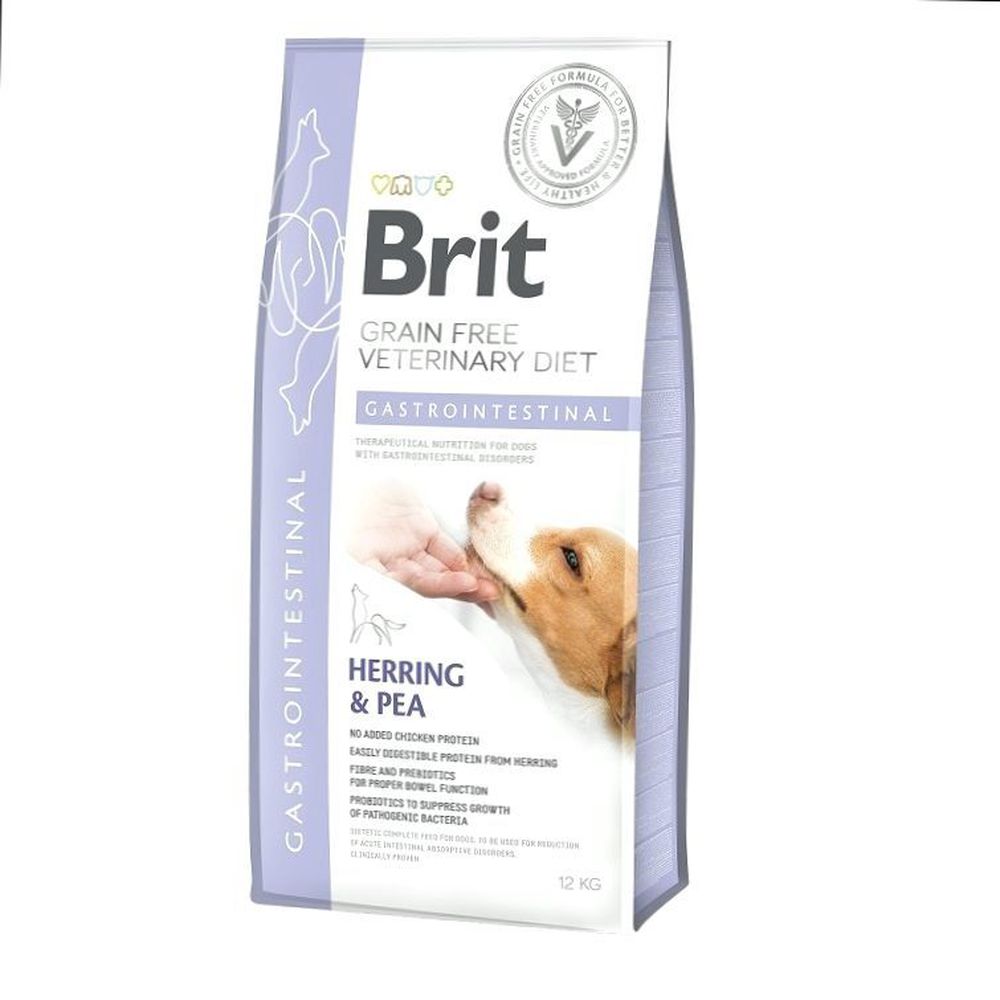 Фото Brit Veterinary Diet Dog Grain Free Gastrointestinal беззерновая диета при острых и хронических гастроэнтеритах 
