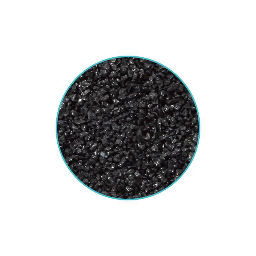 Фото Грунт Laguna 20201AA песок черный, 2 кг, 0,06-0,08 см  
