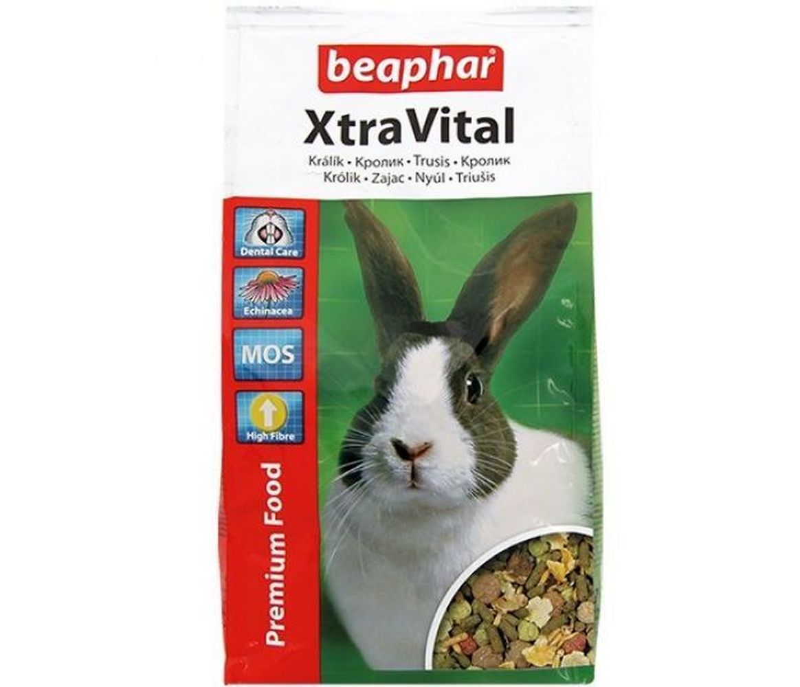 Фото Сухой корм Beaphar Xtra Vital для кроликов 1 кг