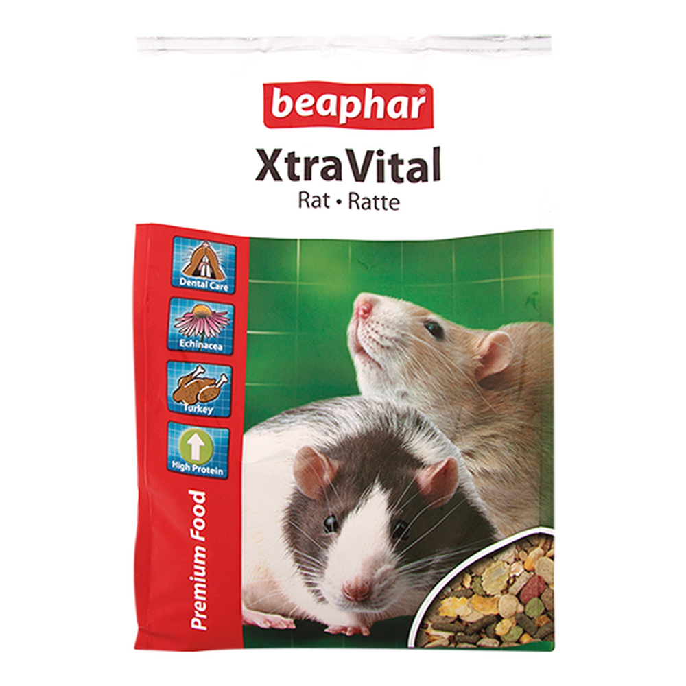 Фото Beaphar Корм XtraVital для крыс 500 гр 