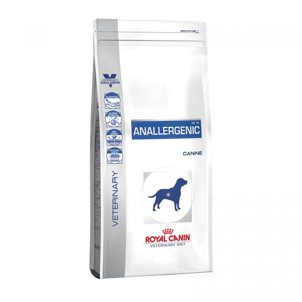 Фото Сухой корм Royal Canin "Anallergenic AN 18" для собак при острой пищевой аллергии 3 кг 