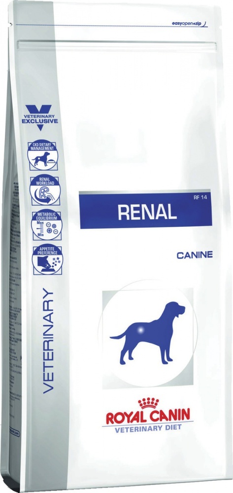 Фото Сухой корм Royal Canin "Renal RF14" для лечения хронической почечной недостаточности, 2 кг 