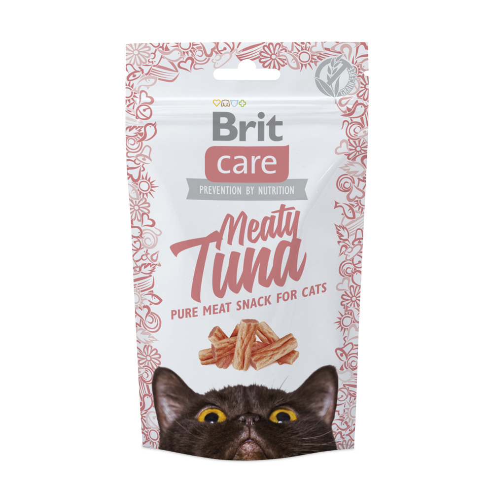 Фото Лакомство Brit Care Meaty Tuna тунец вяленый для кошек, 50 г 