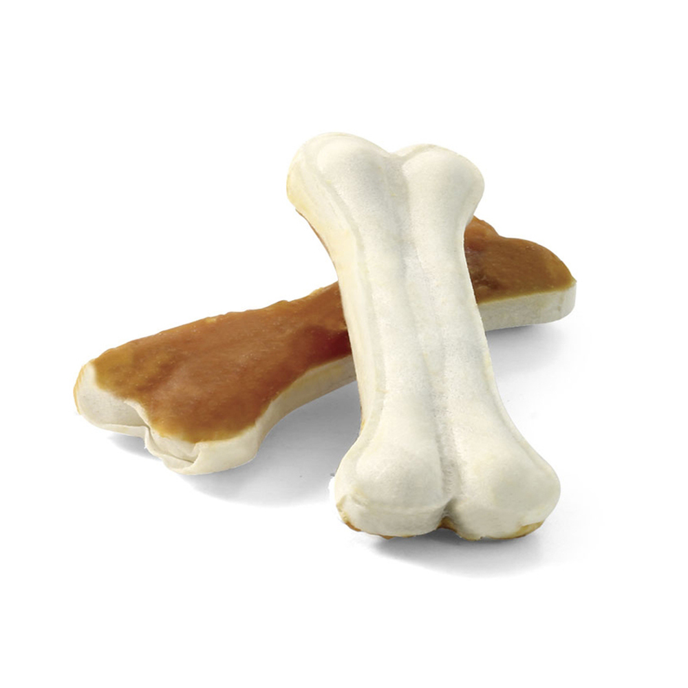 Фото Triol кости из жил с курицей для собак, 5 см, PT19, 60 г  