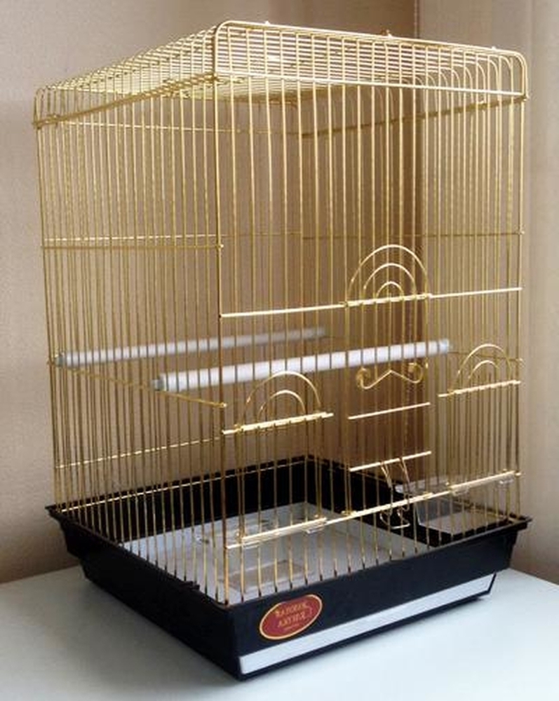 Фото Клетка Golden cage для мелких птиц 1902G (40*40*59 см) 