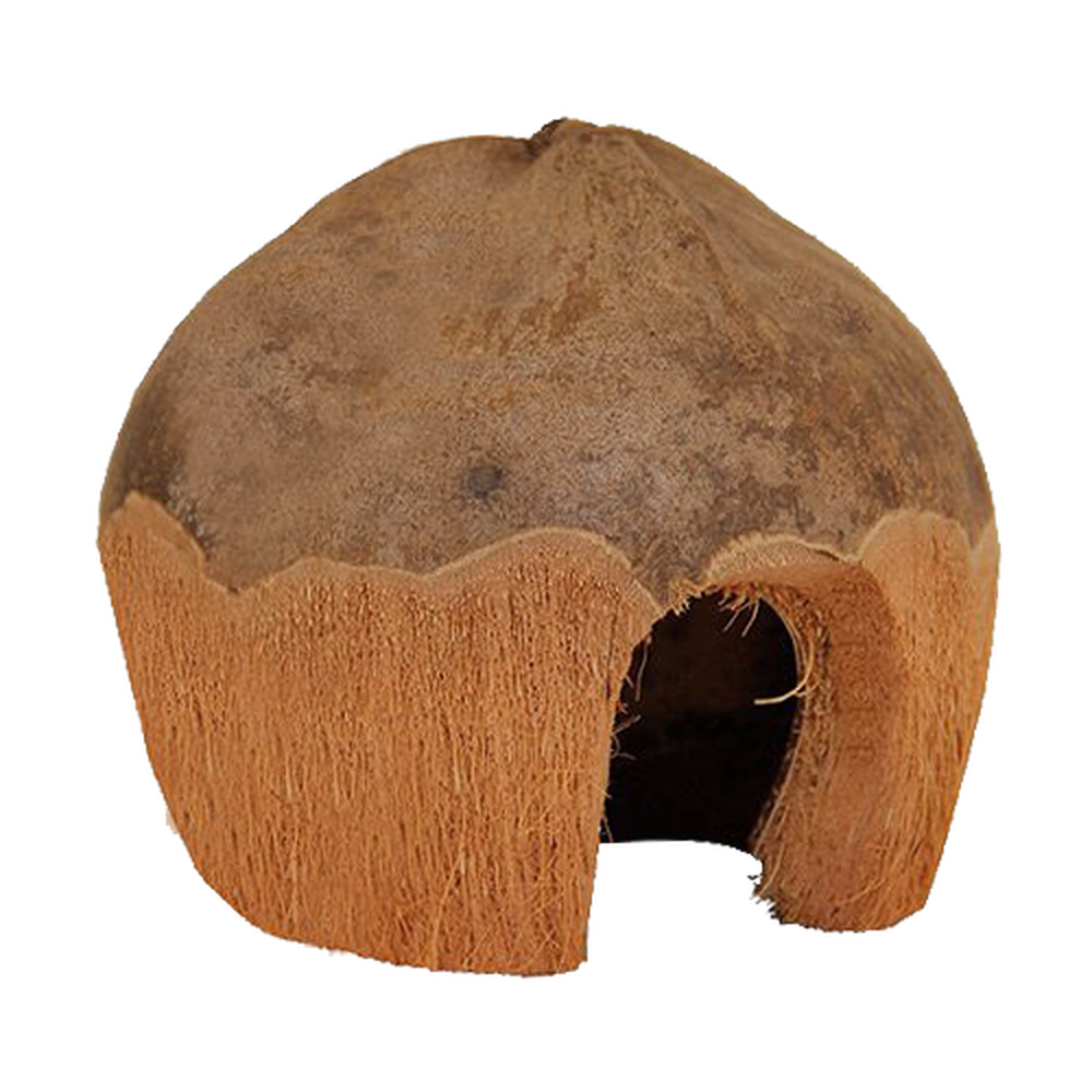 Фото Triol домик NATURAL для грызунов из кокоса "Норка", d100/130 мм 