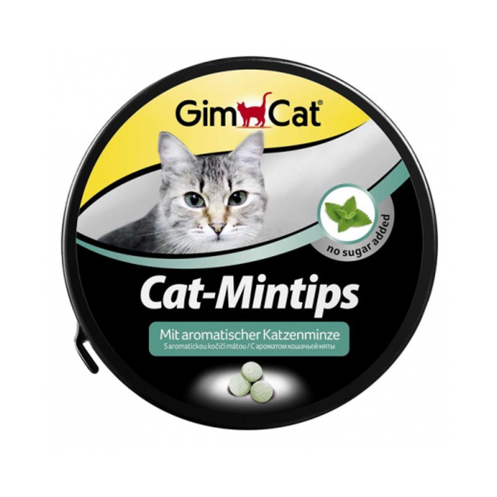 Фото Витамины GimCat "Cat-Mintips" с кошачьей мятой для кошек 