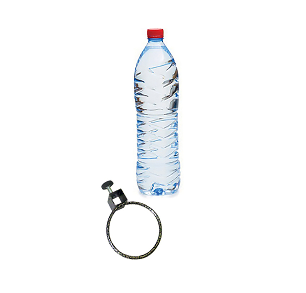 Фото Держатель-автопоилка для животных Данко, кольцо D 12 см на бутылку 1 л 