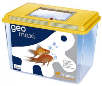 Фото Пластиковая переноска-террариум для рыб и грызунов Geo Maxi (с крышкой) 21 л от Ferplast