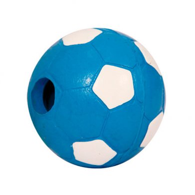 Фото J-24-120 Мяч-погремушка футбольный 6,5 см из ц/литой резины