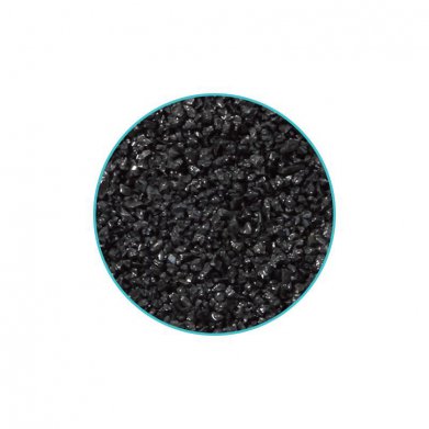 Фото Грунт Laguna 20201AA песок черный, 2 кг, 0,06-0,08 см 