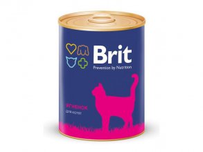 Фото Консервы Brit Premium ягнёнок для котят, 340 г