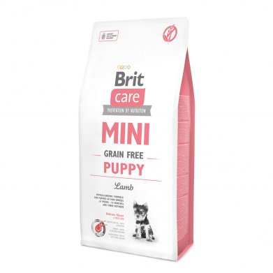 Фото Brit Care Mini Puppy Lamb беззерновой корм с ягненком для щенков миниатюрных пород