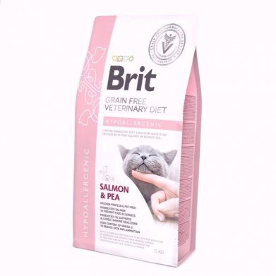 Фото Brit Veterinary Diet Cat Grain free Hypoallergenic беззерновая гипоаллергенная диета