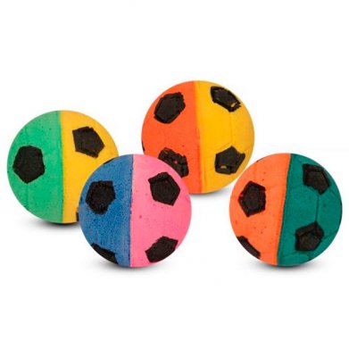 Фото Игрушка 02Т Мяч футбольный двухцветный